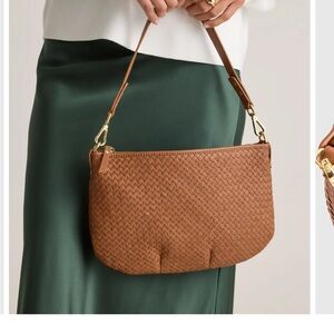 Quince Italian Handwoven Leather Mini Shoulder Bag